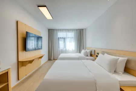 Haiyou Hotel (Suqian Baolong Square Happiness Road Branch) Отели рядом с достопримечательностью «Suqian University»