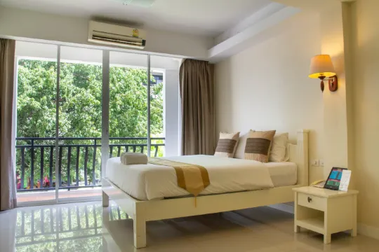 ห้องดีลักซ์ เตียงคิงส์ไซส์ 