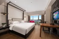 金華君度酒店（金華高鐵站婺州古城店） 鄰近施氏父子雕像的酒店