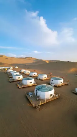 Dunhuang Qiyue Secret Desert Camping Starry Sky Homestay
