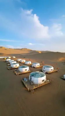 Dunhuang Qiyue Secret Desert Camping Starry Sky Homestay