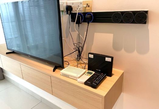 KSL D’Esplanade Apartment의 실내 공간 예시