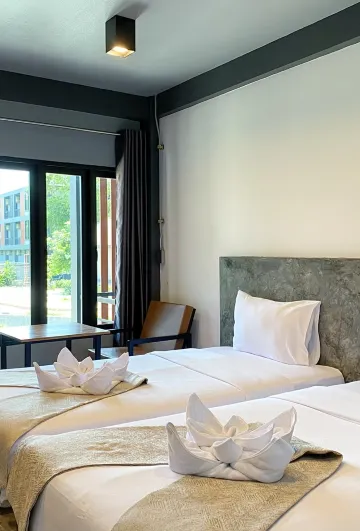 โมเดิร์นลอฟท์ เตียงแฝด ชั้น 1