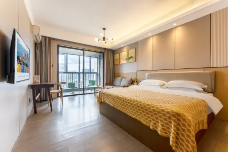 Yuanxu Apartment (Jiangmen Station Darongcheng Branch) Отели рядом с достопримечательностью «Xinhui Museum»