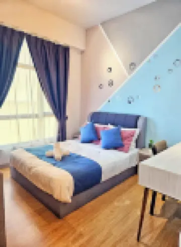 Gotcha Imperium Residence, Spacious Seaview Studio I Fits Couple, Friends & Family 5Pax