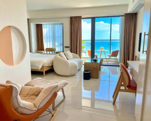 Floral Hotel·Nanao Green Water Blue Bay light luxury Hotel Hotele w: Powiat Nan'ao