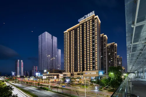 OKDAY Hotel (Nantou Railway Station, HaiYa Mega Mall, Zhongshan) - parkir