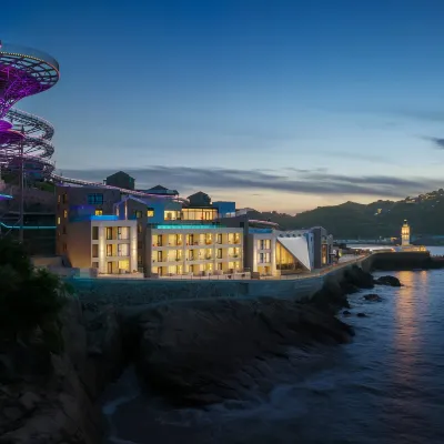 Wenling Shitang Mountain and Sea Retreat Wenquan Vacation Apartment (Jinshatan) 石塘周辺のホテル