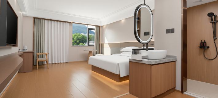 Meiji Xiyue Hotel (Linhai Yintaicheng) Отели в г. Linhai