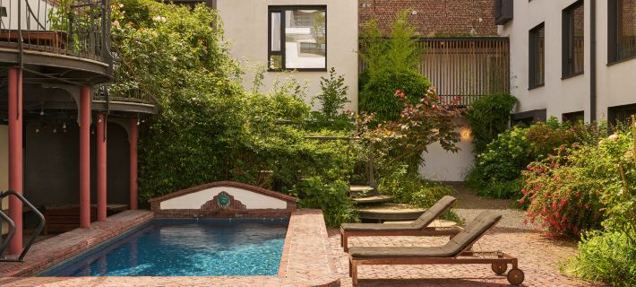 Latroupe Jardin Secret Hotels in Brussel