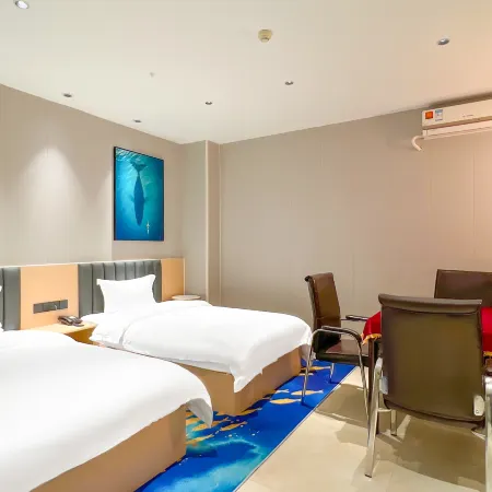 Junting International Apartment (Zhanjiang Fishing Port Park Guanhai Longlang Shop) Hoteles en Zhanjiang