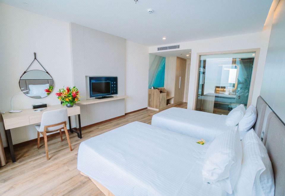 뭉탄 럭셔리 스완탄 호텔의 고급스러운 로비