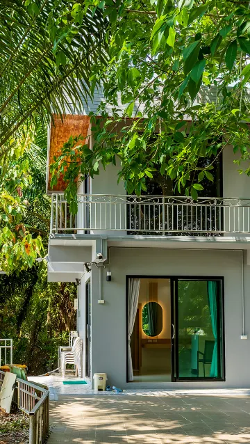 สตูดิโอ, ติดสวน