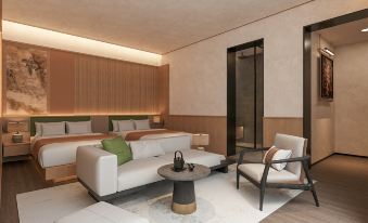 Beijing Yonghegong Lama Buddhist Temple Garden Courtyard