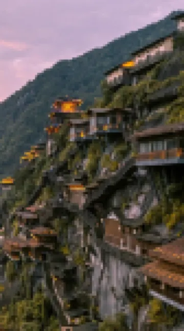 望仙記憶·春也設計師リゾートスペース美墅（上饒望仙谷景勝地） 霊山風景区周辺のホテル