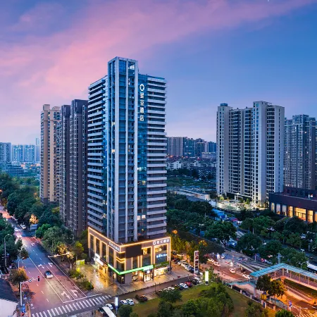 Star hotel (Wuhan Jiangcheng Avenue International Expo Center store) Отели рядом с достопримечательностью «Третья Средняя Школа Вухана»