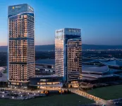 山西省瀟河新城ワンダジンホテル（瀟河国際会議会展センター） 山西応用科技学院周辺のホテル