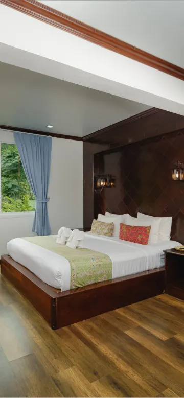 ห้องซูพีเรียร์ เตียงใหญ่ 1 เตียง