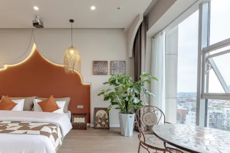 Aimu·Xiyan Su (Meishan East Railway Station Branch) Отели рядом со станцией Meishan East Railway Station