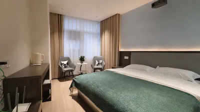 Xileqi High-Rise City View Homestay (Jiaxiu Tower Branch) 허빈 공원 주변 호텔