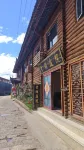 瀘沽湖望湖中国式庭園ホテル（大落水船着き場）