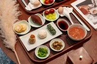 Mid-Hi Banshan Courtyard House | Senjing Mountain Oxygen Swimming Pool · Cloud Vacation Apartment - breakfast