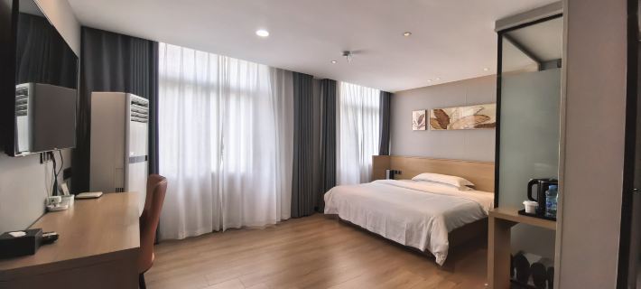 吉安•IU漫旅｜Design•YourLifeStylesホテル（能仁巷文山歩行街） 吉安のホテル