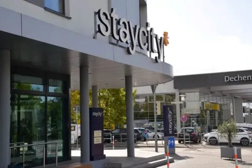 Staycity Aparthotels Heidelberg - Parvekkeita