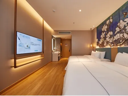 Magnotel Hotel (Shanghai Fengcheng) Отели рядом с достопримечательностью «Shanghai Technical Institute of Electronics & Information»