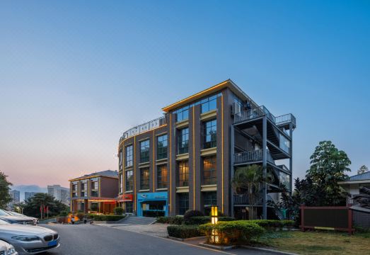 선전 다위 호텔의 객실 전경