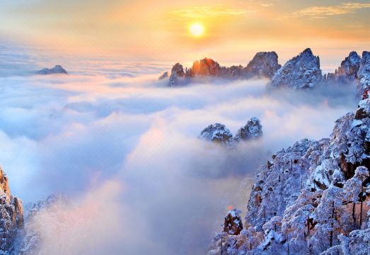 황산 스린 호텔 주변 풍경