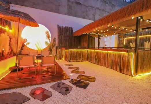 구이화 자이지우 호스텔 공용 거실