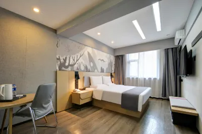 喆宿·精選酒店（陽泉河邊街店） 鄰近陽泉市體育中心-體育場的酒店