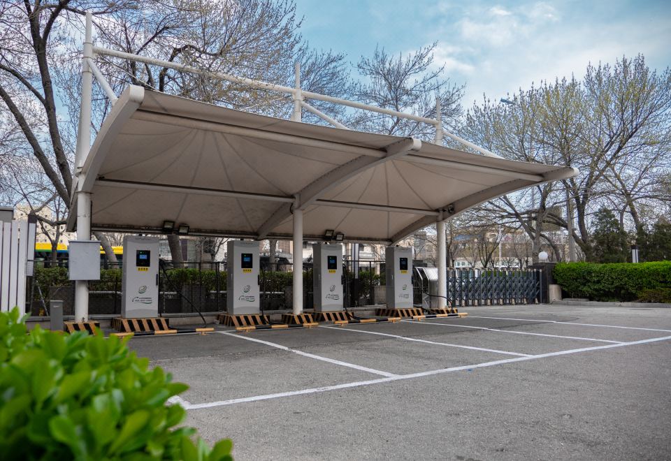 톈진 빅토리 호텔의 외관 사진