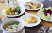 Aihai Mianguangli | Floating - All-Sea-View Light Residence (Hui Dong Xunliao Bay Sea World Store) - servizio colazione