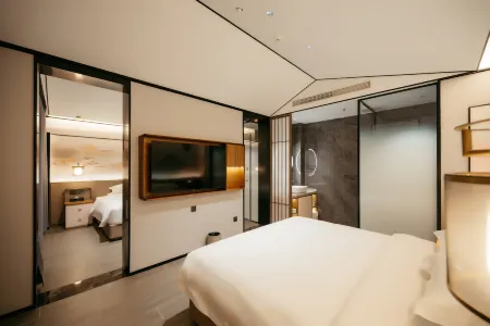 Moshang Hotel Отели рядом с достопримечательностью «Yunzhonghe Hot Spring Tourist Resort»