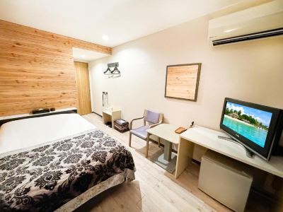 エコノミー　ダブルルーム喫煙 松戸グランドホテルの写真