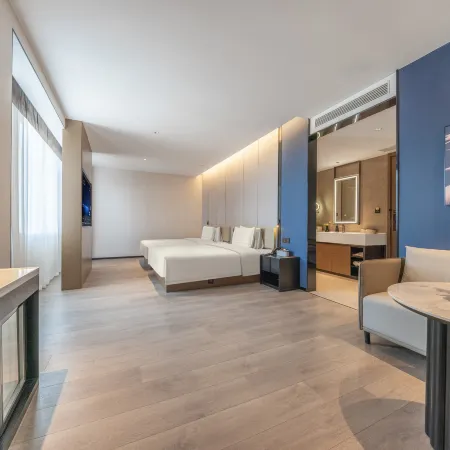 Lianyungang Donghai crystal jewelry city Yingbin Avenue Atour Hotel