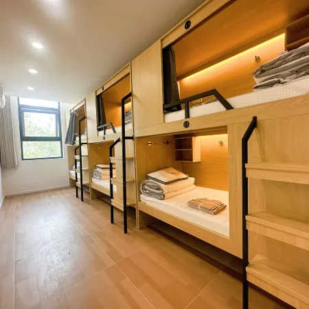 Orange Sea Hostel (Qingdao Railway Station Zhanqiao) Отели рядом с достопримечательностью «Вокзал Циндао»