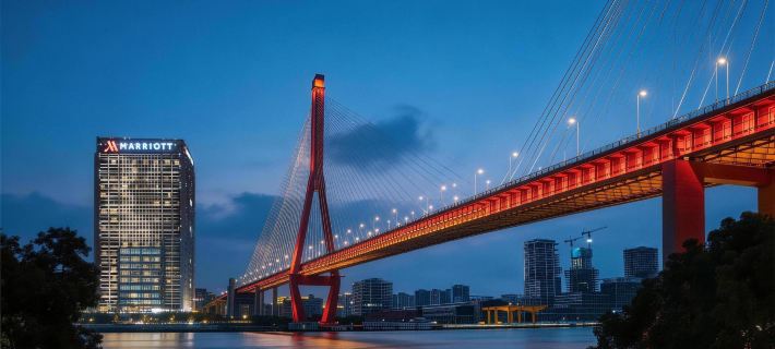 Shanghai Marriott Hotel Yangpu Riverside Şanghay otelleri