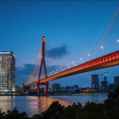 上海楊浦濱江萬豪酒店 鄰近爱国路的酒店