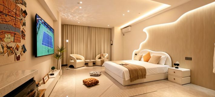 Yunchuan Jianshe Private Apartment Hotéis em Jilin