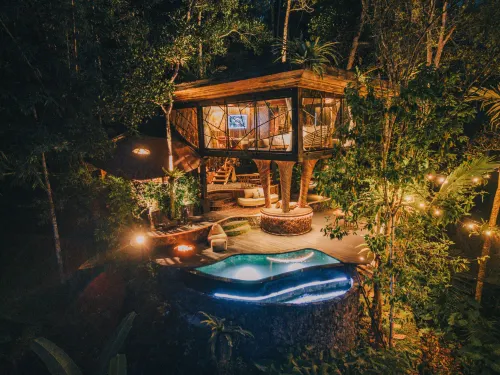 Hideout Eco Bamboo House Bali - pet friendly