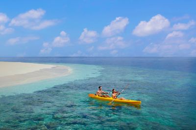 ホテル周辺 アンサナ イフル モルディブの写真