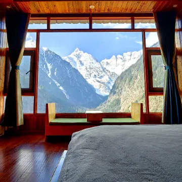 Cat in Yubeng Snow Mountain View Guesthouse