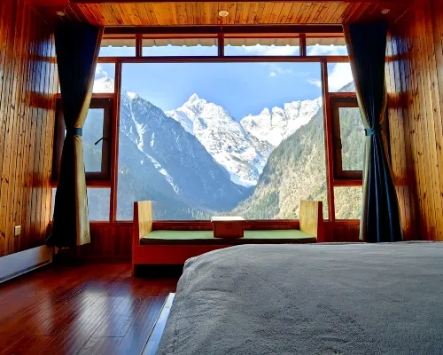 Cat in Yubeng Snow Mountain View Guesthouse Hotels in Deqin