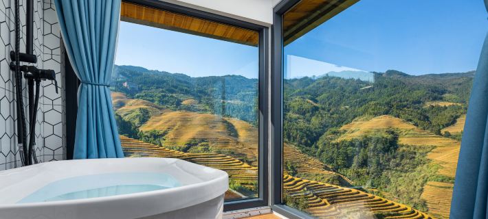 Yunbo Mountain Hotel (Longji Rice Terrace No. 1 Observation Deck Branch) 룽성 호텔