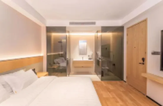 台州憶家商務賓館（濱海工業區人才公寓店） 鄰近濕地公園等風來精緻露營的酒店