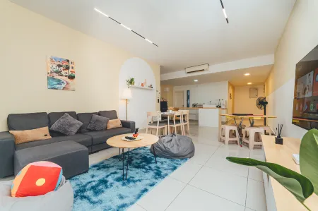 Mosaic Midvalley Starlit 3BR 8pax Bathtub Mahjong Отели рядом с достопримечательностью «Figure Museum Johor»