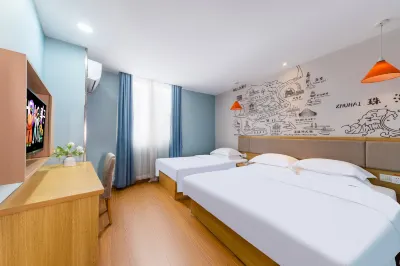 Zhuhai Guozi Dance Hotel (Wan Chai Port International Convention and Exhibition Centre Branch) Отели рядом с достопримечательностью «Макао-стрит Ван Чай»